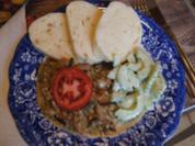 Rahm-Pilz-Sauce mit böhmischen Knödeln und Gurkensalat - Rezept - Bild Nr. 16402