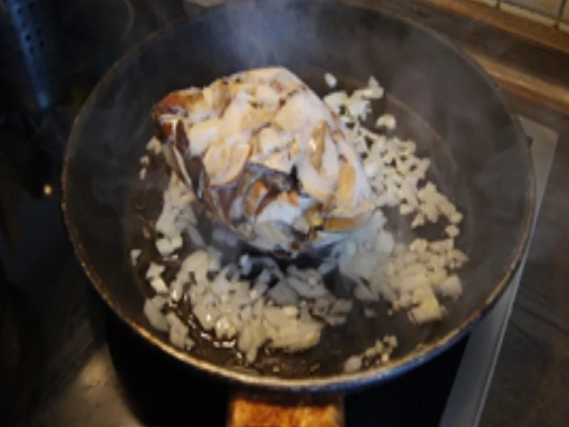 Rezept: Rahm-Pilz-Sauce mit böhmischen Knödeln und Gurkensalat Bild Nr. 16405 Rahm-Pilz-Sauce mit böhmischen Knödeln und Gurkensalat - Rezept - Bild Nr. 16405