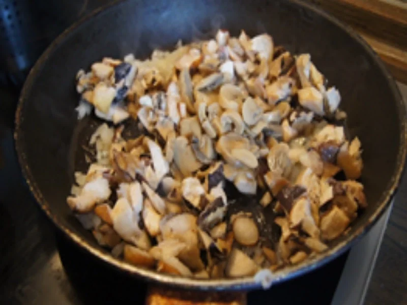 Rezept: Rahm-Pilz-Sauce mit böhmischen Knödeln und Gurkensalat Bild Nr. 16406 Rahm-Pilz-Sauce mit böhmischen Knödeln und Gurkensalat - Rezept - Bild Nr. 16406