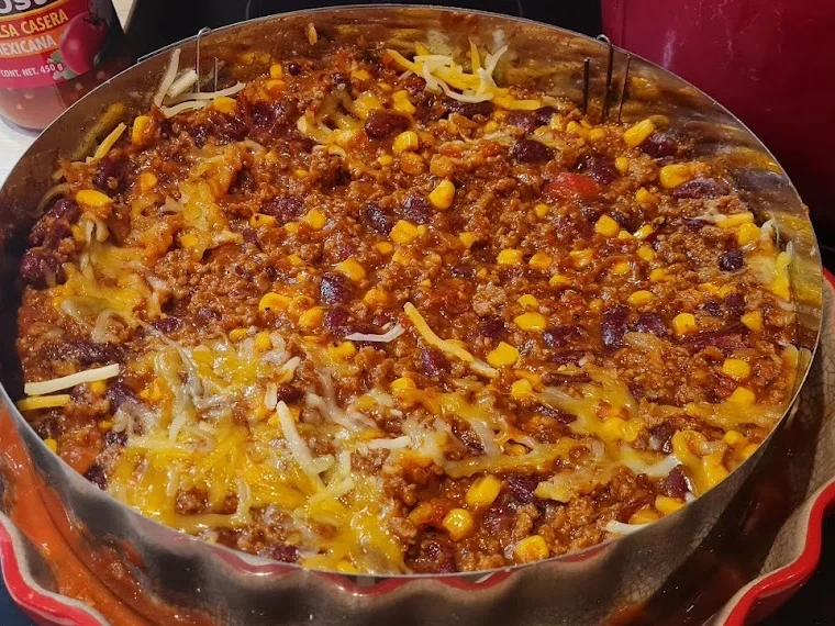 Rezept: Tortilla-Chili-Lasagne Bild Nr. 5 Tortilla-Chili-Lasagne - Rezept - Bild Nr. 5