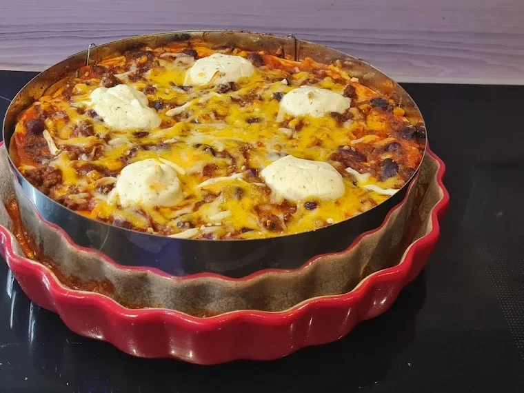 Rezept: Tortilla-Chili-Lasagne Bild Nr. 6 Tortilla-Chili-Lasagne - Rezept - Bild Nr. 6