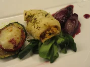 Pikantes Backen: Capreseröllchen - Rezept - Bild Nr. 16402