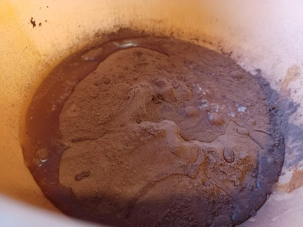 Zebrakuchen mit Kürbiskompott - Rezept - Bild Nr. 16408