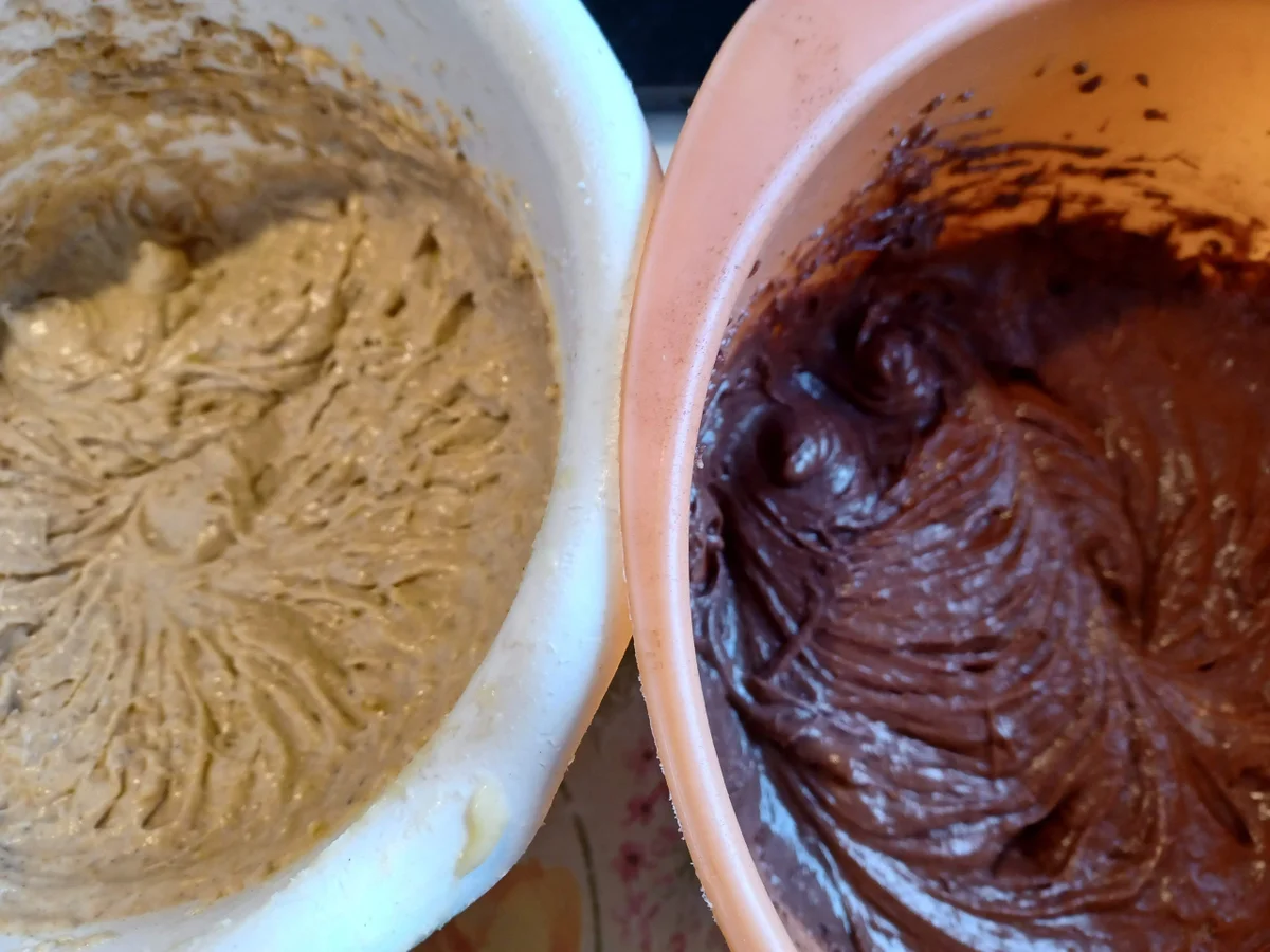 Zebrakuchen mit Kürbiskompott - Rezept - Bild Nr. 16410