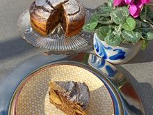 Zebrakuchen mit Kürbiskompott - Rezept - Bild Nr. 16402