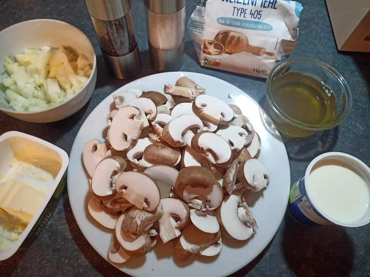 Rezept: Jägersauce Bild Nr. 3 Jägersauce - Rezept - Bild Nr. 3