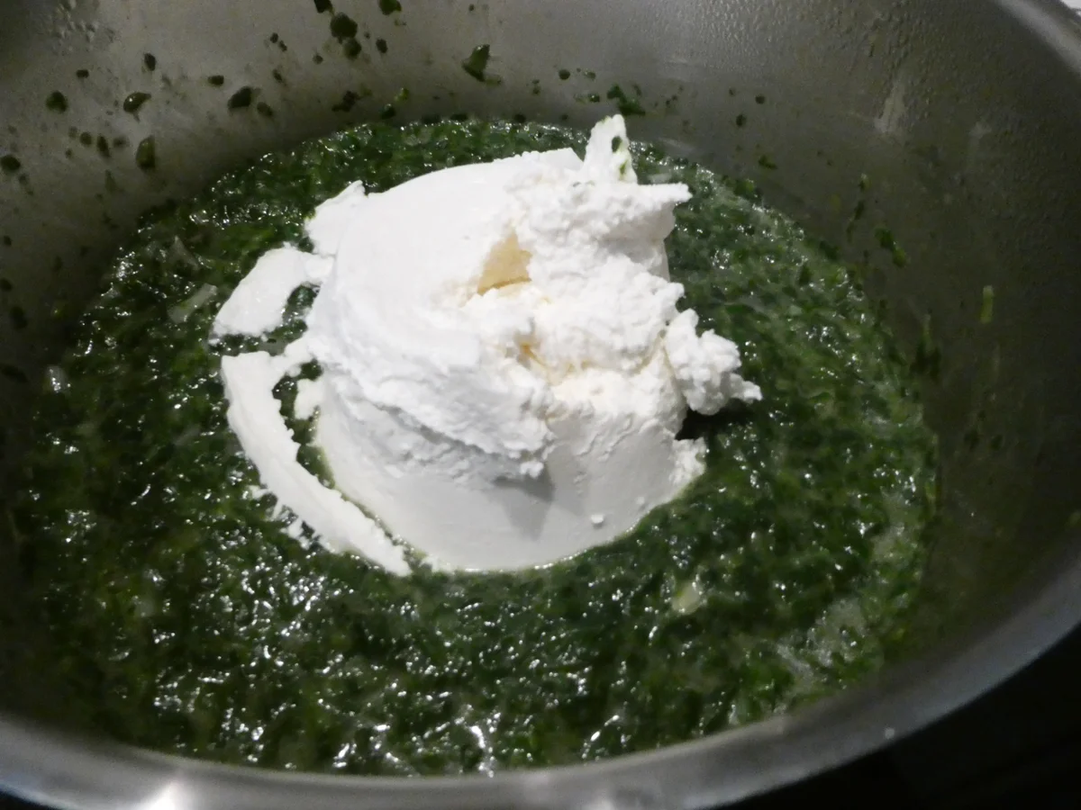 Muschelnudeln mit Spinat-Ricotta-Füllung auf Hackfleisch-Gemüse-Sauce - Rezept - Bild Nr. 16407