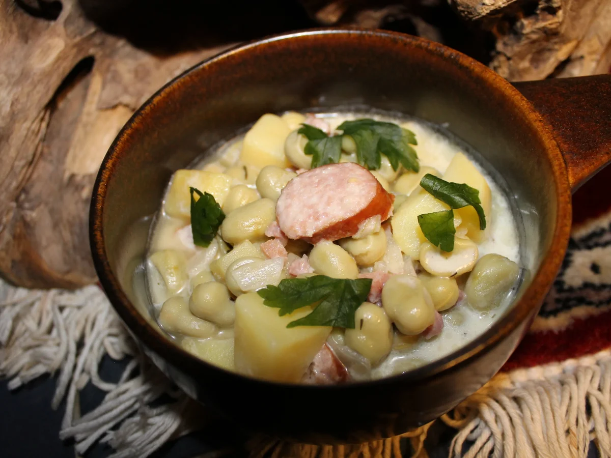 Rezept: Dicke Bohnen Eintopf Bild Nr. 16406 Dicke Bohnen Eintopf - Rezept - Bild Nr. 16406