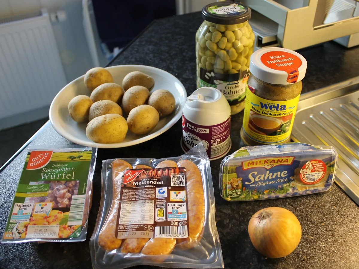 Rezept: Dicke Bohnen Eintopf Bild Nr. 16407 Dicke Bohnen Eintopf - Rezept - Bild Nr. 16407