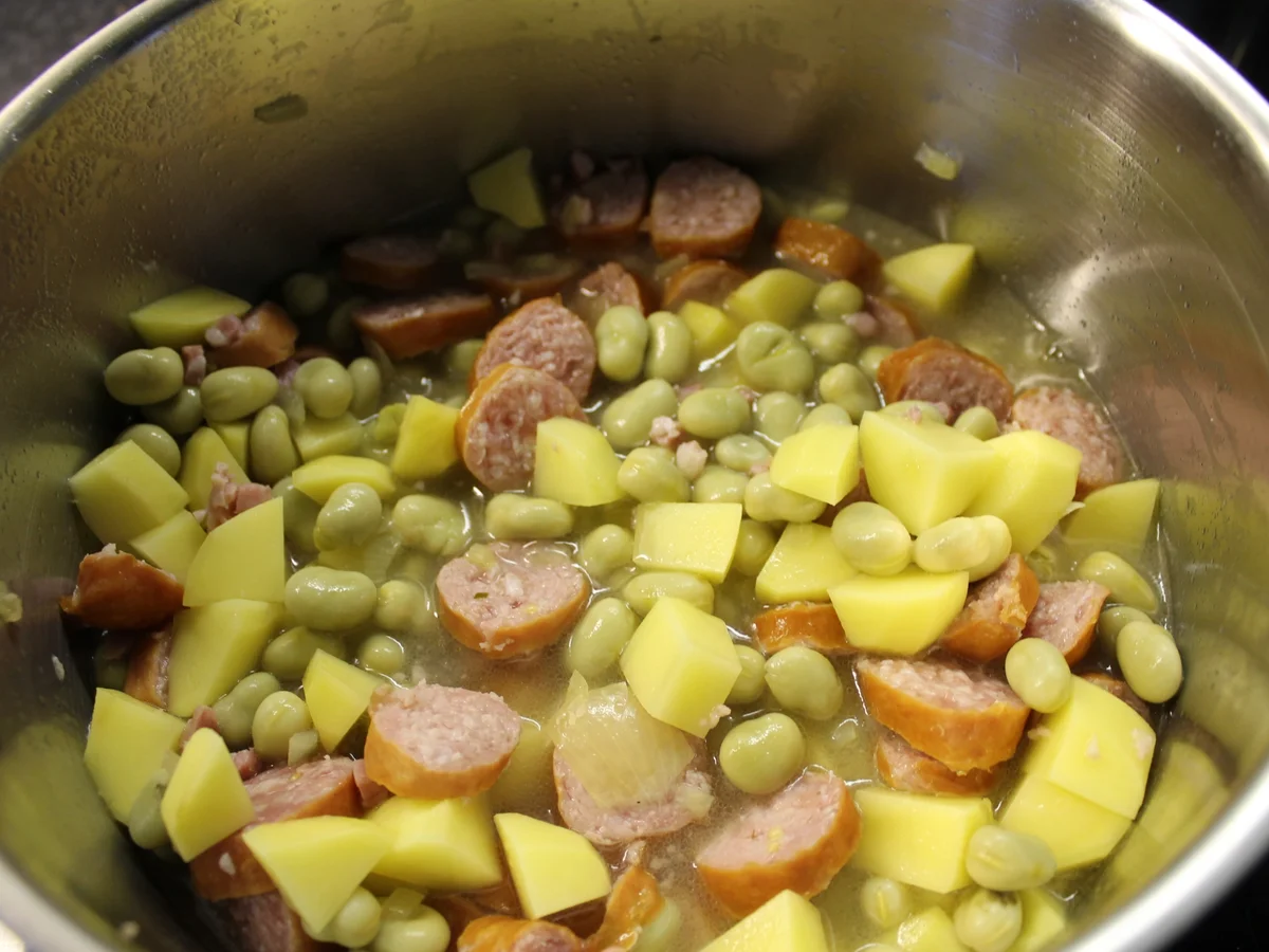 Rezept: Dicke Bohnen Eintopf Bild Nr. 16410 Dicke Bohnen Eintopf - Rezept - Bild Nr. 16410