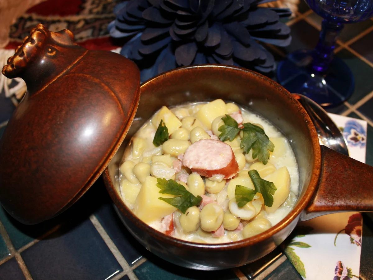 Rezept: Dicke Bohnen Eintopf Bild Nr. 16412 Dicke Bohnen Eintopf - Rezept - Bild Nr. 16412