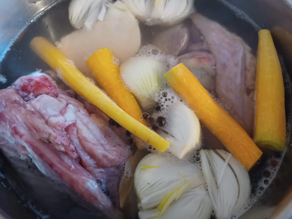 Hühnerbrühe - Rezept - Bild Nr. 16406