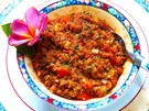 Tomaten-Dip mit Hackfleisch — Naam Prik Ong - Rezept - Bild Nr. 16406