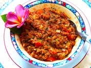 Tomaten-Dip mit Hackfleisch — Naam Prik Ong - Rezept - Bild Nr. 16406