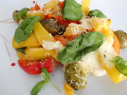 Paprika-Tomaten-Mozzarella-Auflauf - Rezept - Bild Nr. 16406