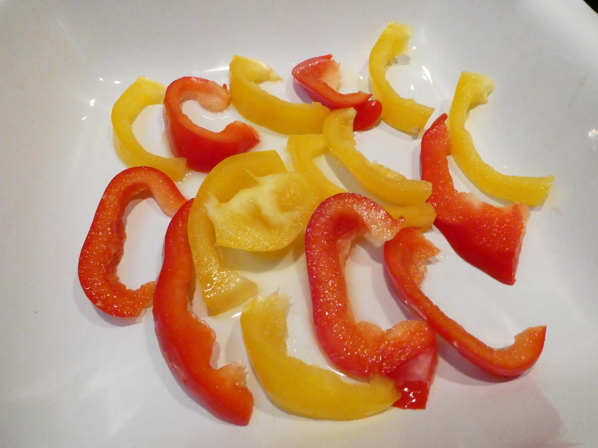 Paprika-Tomaten-Mozzarella-Auflauf - Rezept - Bild Nr. 16408