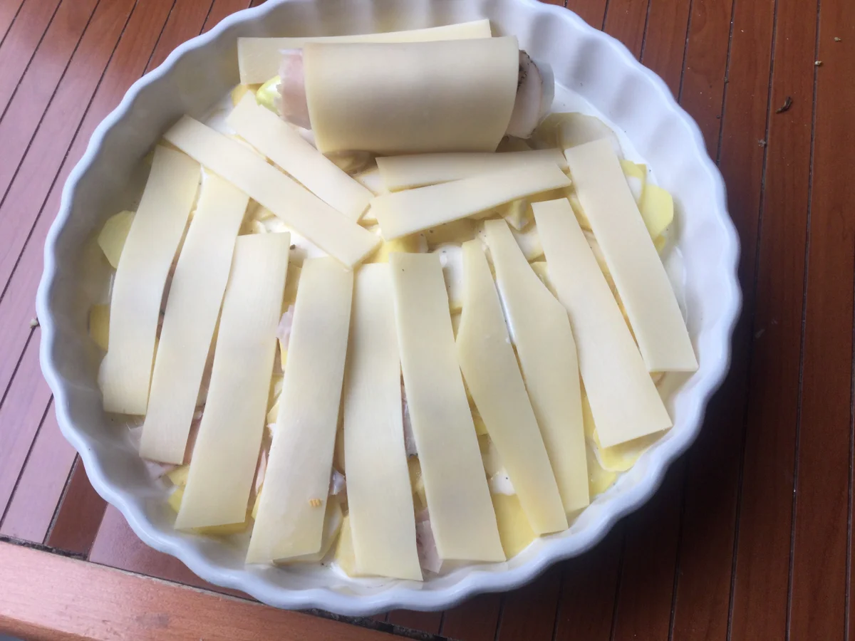 Rezept: Simples Kartoffelgratin Bild Nr. 16410 Simples Kartoffelgratin - Rezept - Bild Nr. 16410