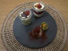 Honigkuchen mit Espresso-Panna Cotta und Vanillepudding - Rezept - Bild Nr. 16406