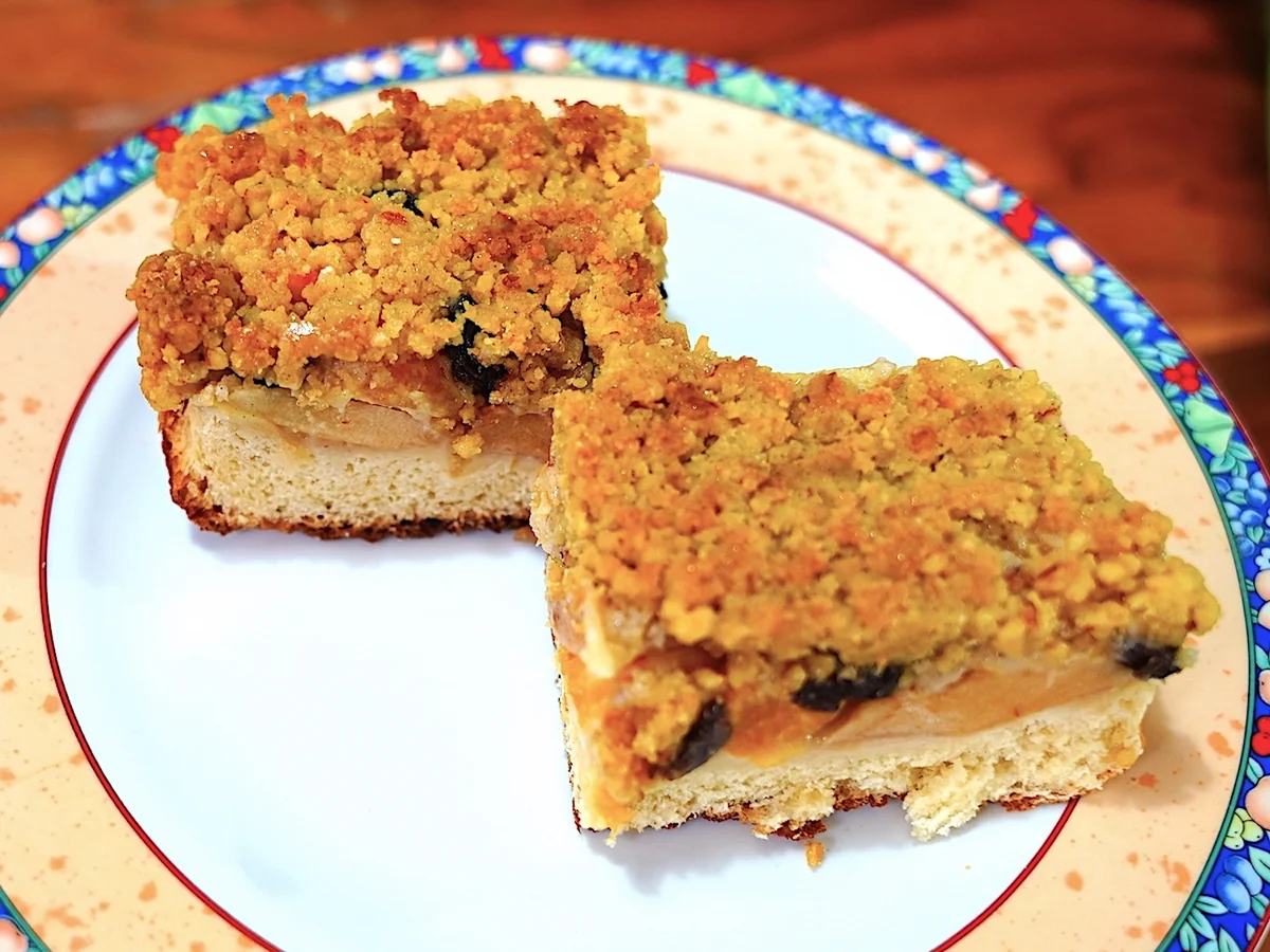 Orangen - Apfelkuchen mit Streusel - Rezept - Bild Nr. 16406