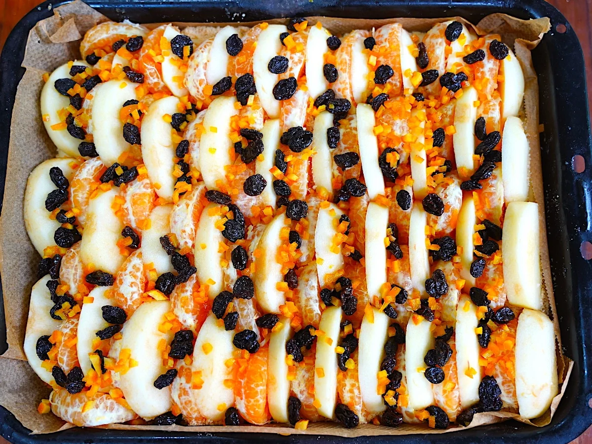 Orangen - Apfelkuchen mit Streusel - Rezept - Bild Nr. 16407