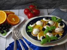 Mozzarella Salat mit Orangen - Rezept - Bild Nr. 16407