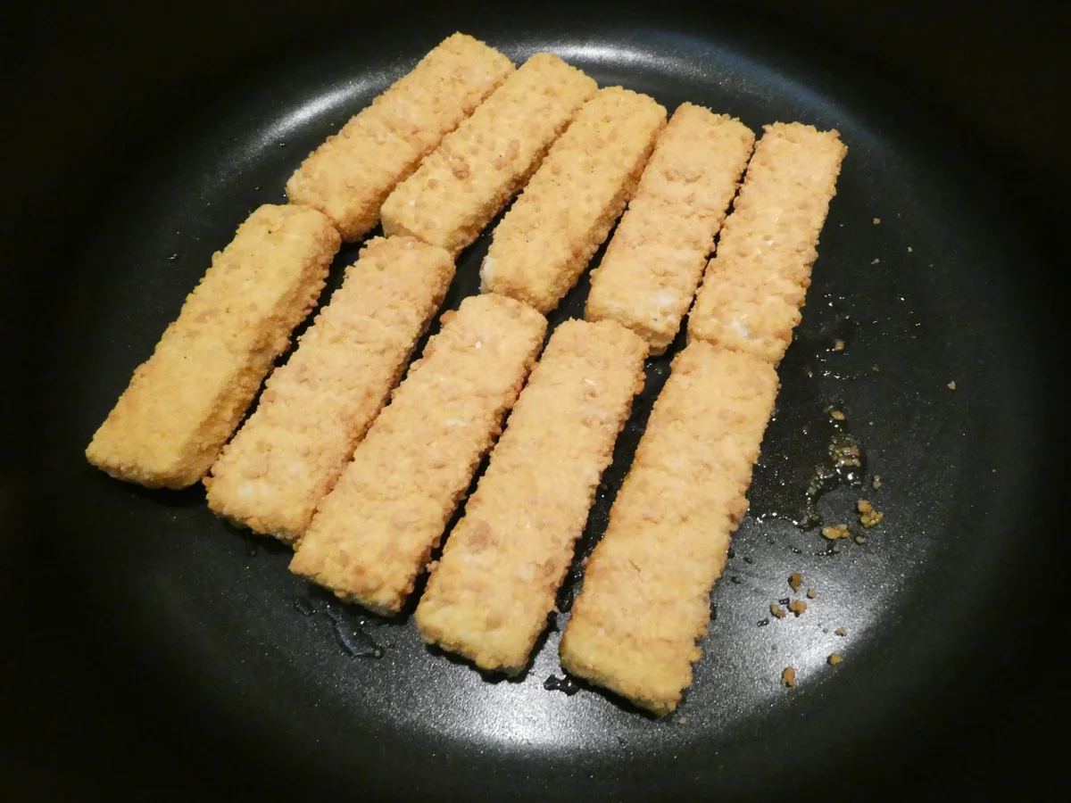 Fischstäbchen-Flammkuchen - Rezept - Bild Nr. 16412