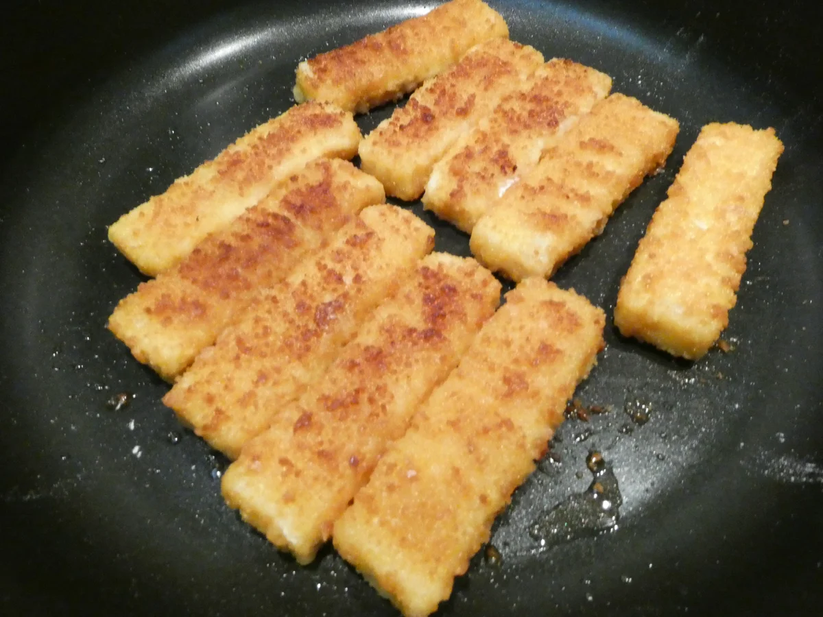 Fischstäbchen-Flammkuchen - Rezept - Bild Nr. 16413