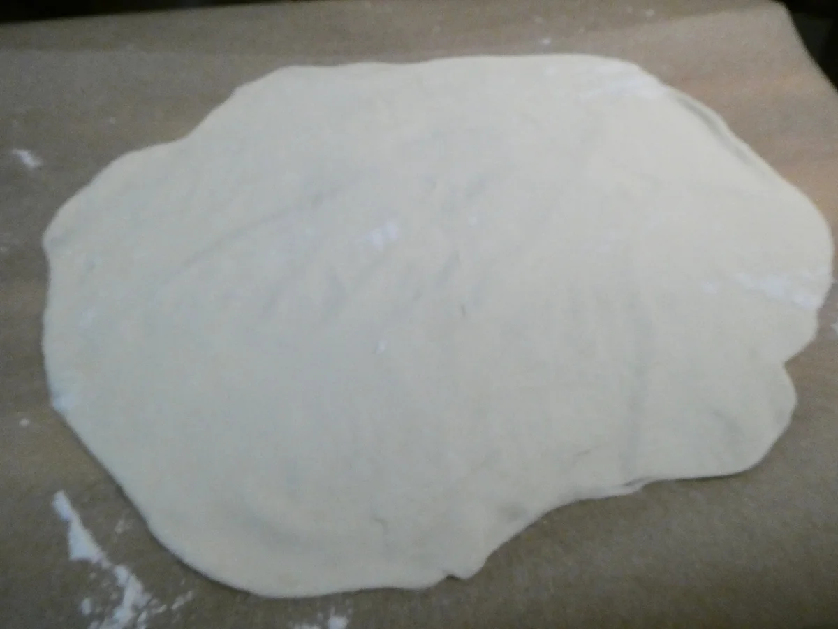 Fischstäbchen-Flammkuchen - Rezept - Bild Nr. 16416