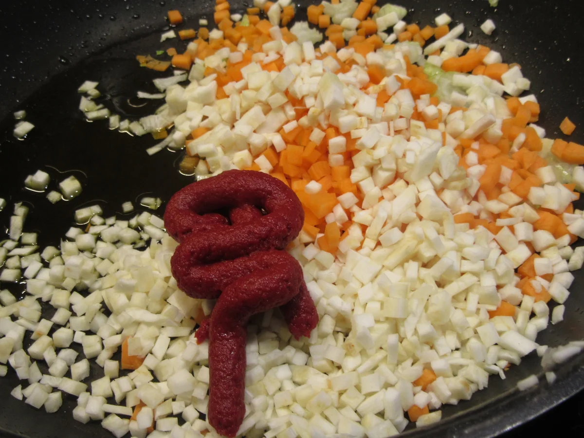 Auflauf: Wirsing gefüllt mit Linsenbolognese - Rezept - Bild Nr. 4