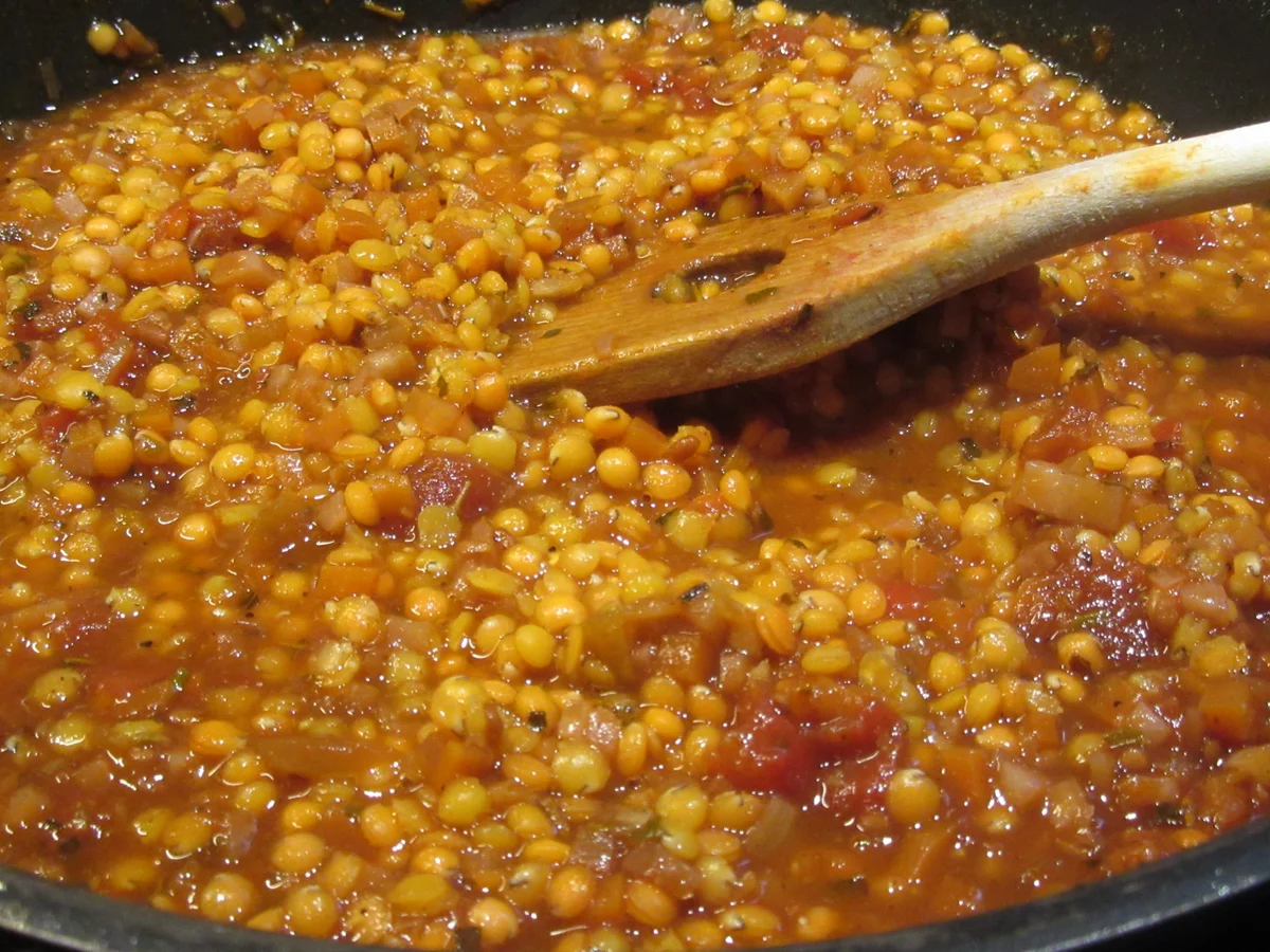 Auflauf: Wirsing gefüllt mit Linsenbolognese - Rezept - Bild Nr. 6