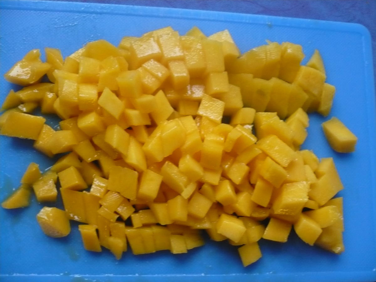 Garnelen in würziger Mango - Salsa - Rezept - Bild Nr. 16409