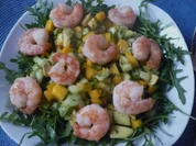 Garnelen in würziger Mango - Salsa - Rezept - Bild Nr. 16417