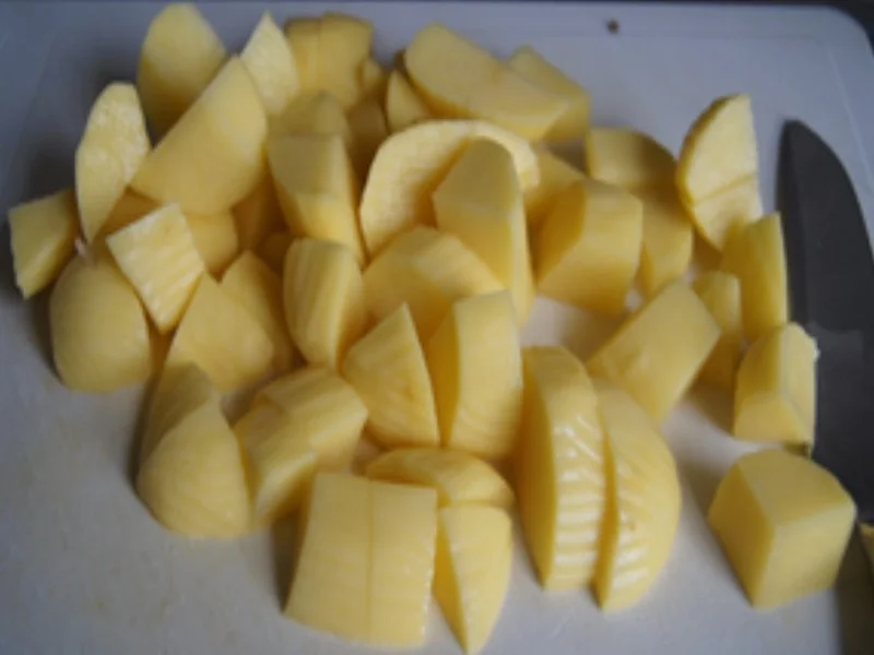 Mini-Knusper-Schnitzel mit Erbsen und Möhren und Kartoffelstampf - Rezept - Bild Nr. 9