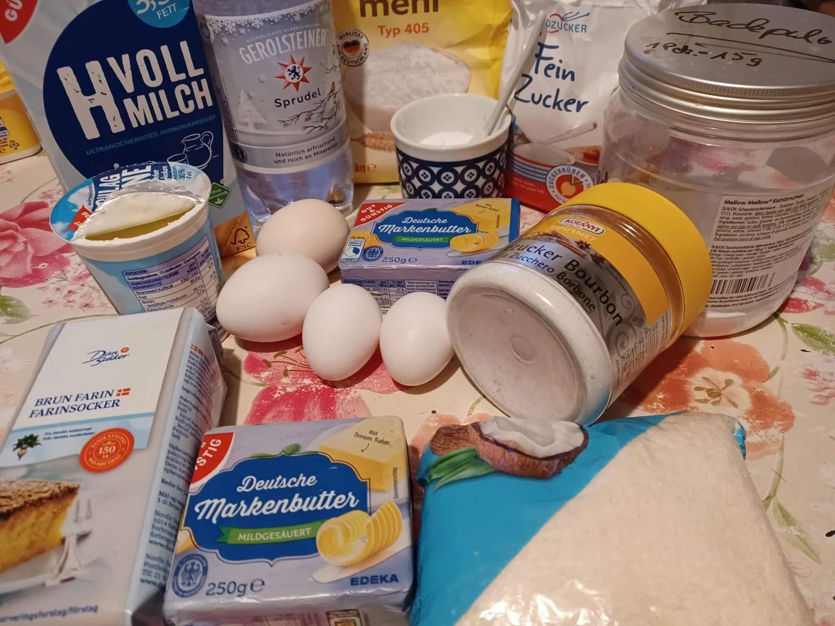 Rezept: Drømmekage - kulinarische Weltreise 02/2023 Bild Nr. 16410 Drømmekage - kulinarische Weltreise 02/2023 - Rezept - Bild Nr. 16410