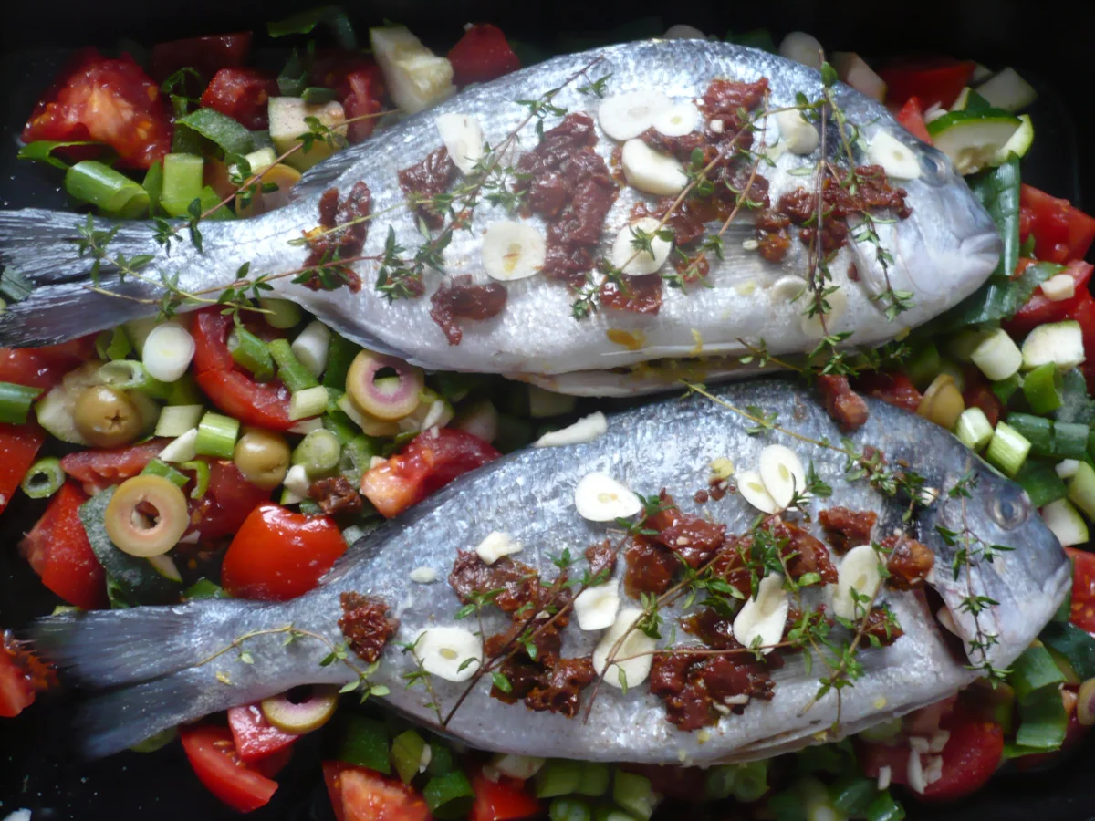 Gefüllte Dorade - Rezept - Bild Nr. 16419