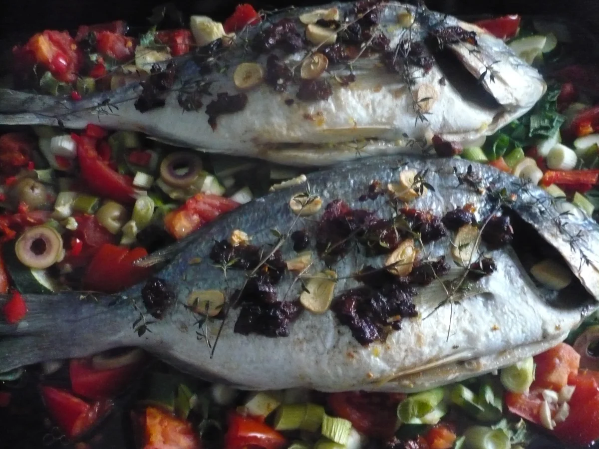 Gefüllte Dorade - Rezept - Bild Nr. 16420