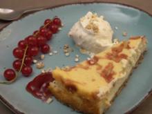 Cheesecake und Vanille-Eis mit Crunch - Rezept - Bild Nr. 16409