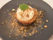 Knafeh mit Vanille-Eis - Rezept - Bild Nr. 2