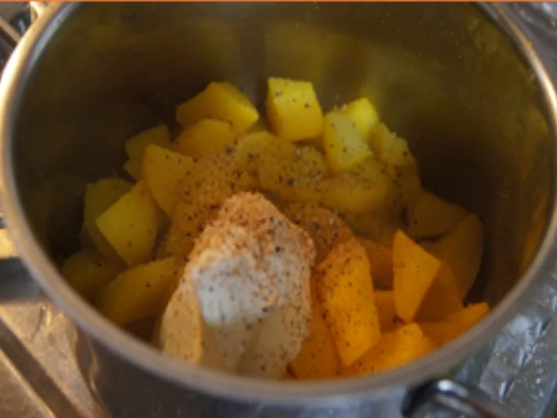 Knusper-Bratfisch mit Kenia-Bohnen und Kartoffelstampf - Rezept - Bild Nr. 16419