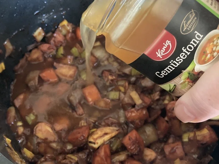 Vegetarische braune Bratensauce - Rezept - Bild Nr. 16415