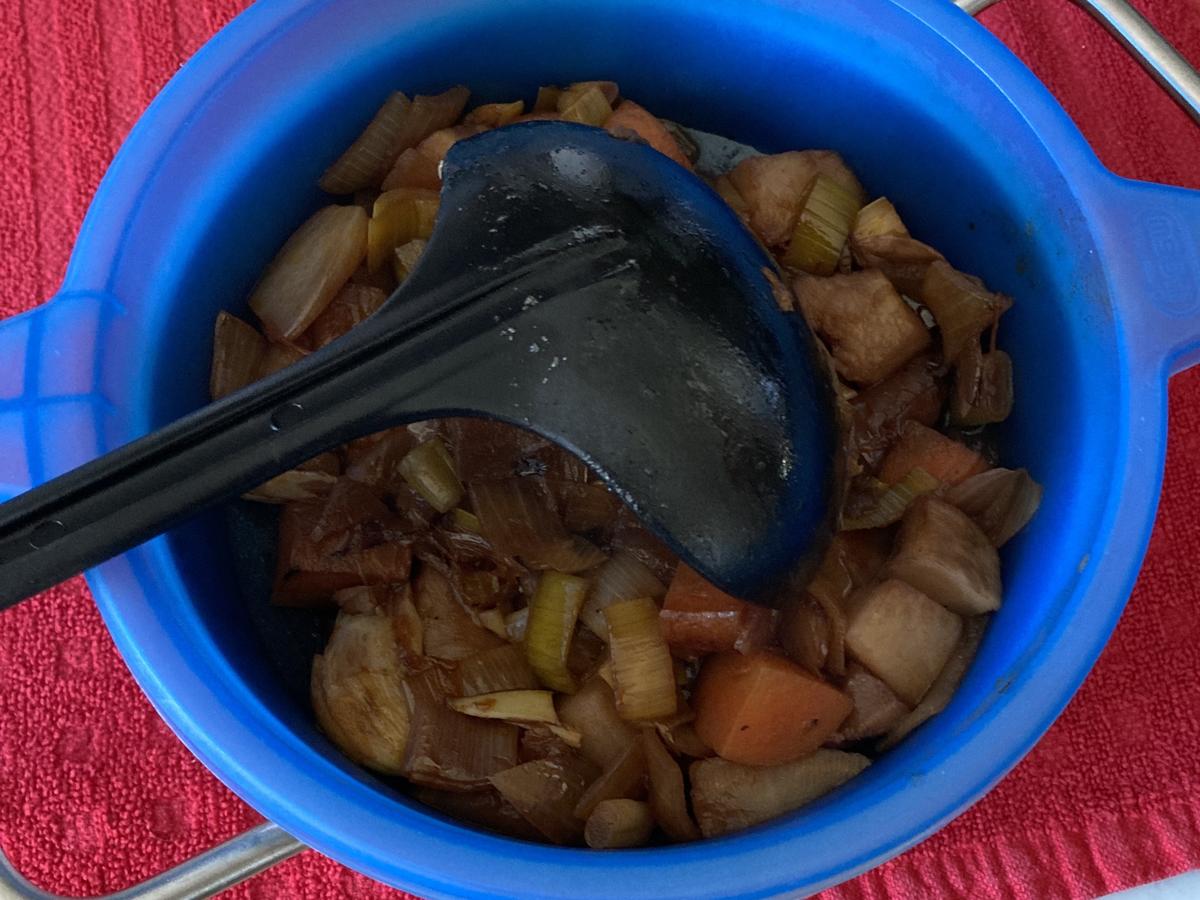 Vegetarische braune Bratensauce - Rezept Vegetarische braune Bratensauce - Rezept