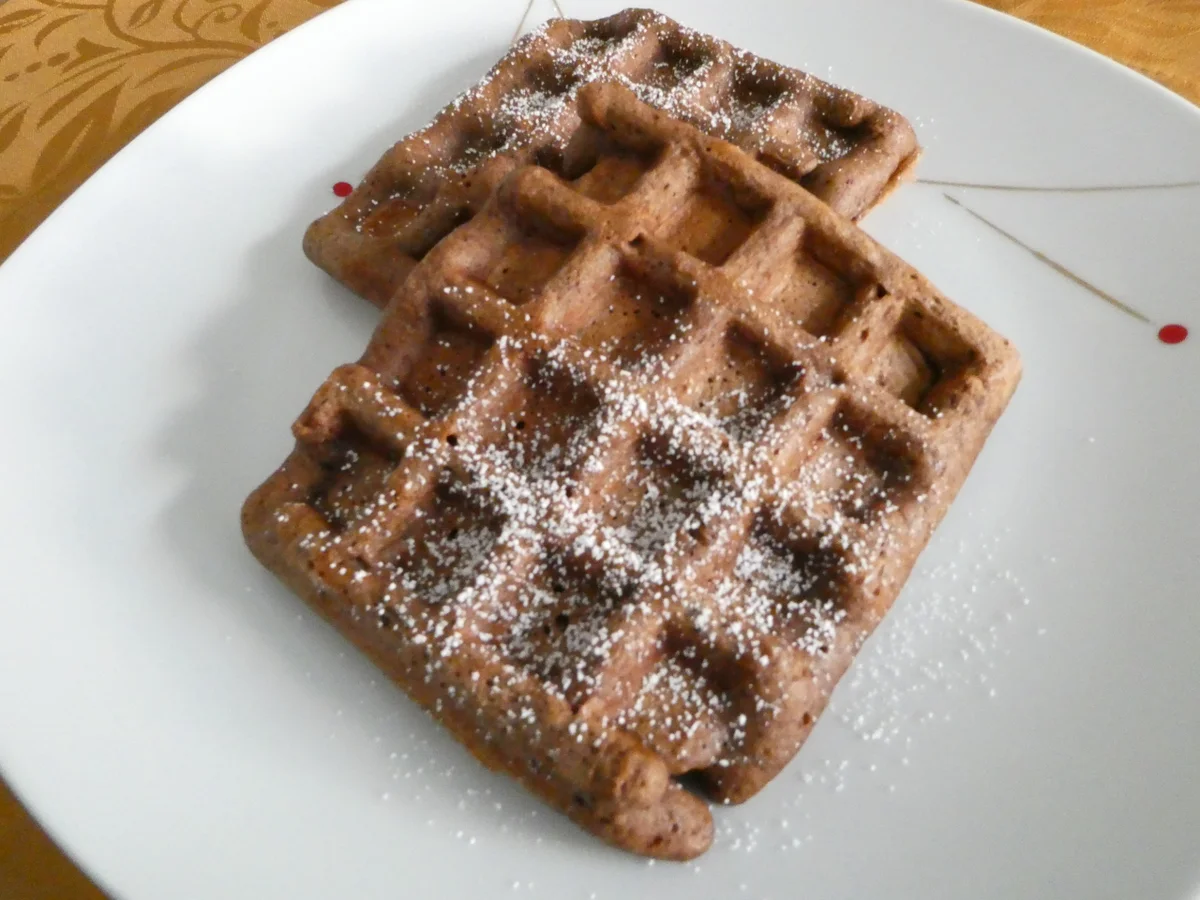 Rezept: Schoko-Haselnuss-Waffeln Bild Nr. 16409 Schoko-Haselnuss-Waffeln - Rezept - Bild Nr. 16409