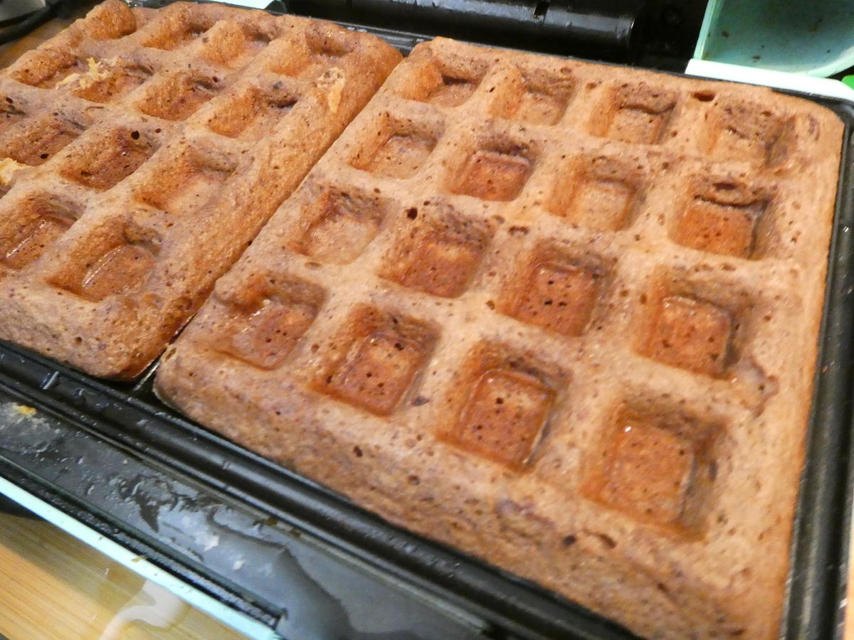 Schoko-Haselnuss-Waffeln - Rezept - Bild Nr. 16418