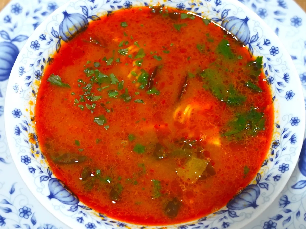 Scharfe, karibische Garnelensuppe - Rezept - Bild Nr. 16413