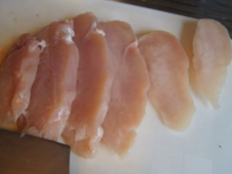 Hähnchenbrustfilet mit Sojabohnensprossen und Basmatireis mit Ei - Rezept - Bild Nr. 16415