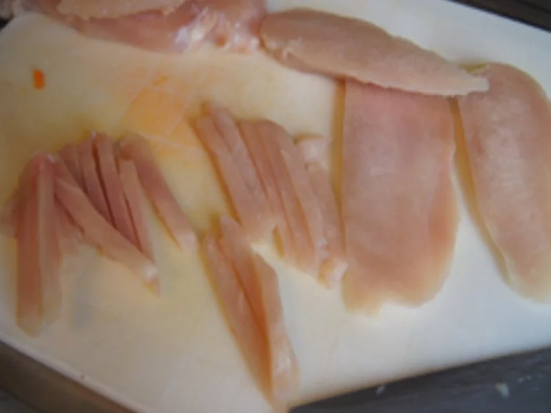 Hähnchenbrustfilet mit Sojabohnensprossen und Basmatireis mit Ei - Rezept - Bild Nr. 16417