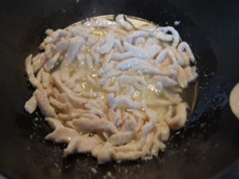 Hähnchenbrustfilet mit Sojabohnensprossen und Basmatireis mit Ei - Rezept - Bild Nr. 16425