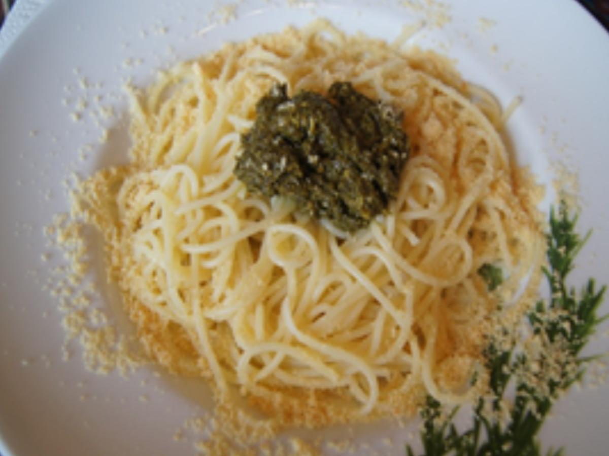 Spaghetti mit Bärlauch-Pesto - Rezept - Bild Nr. 6