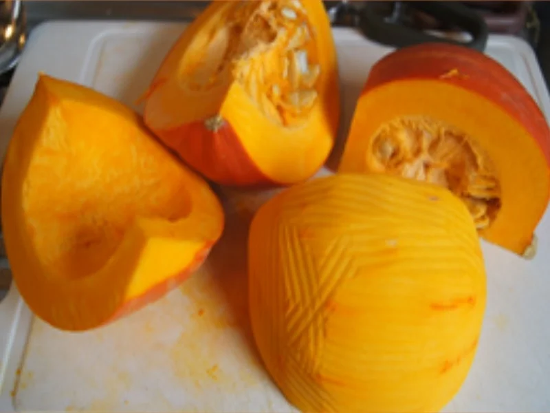 Kürbis-Süßkartoffel-Creme-Suppe mit Mettbällchen - Rezept - Bild Nr. 4