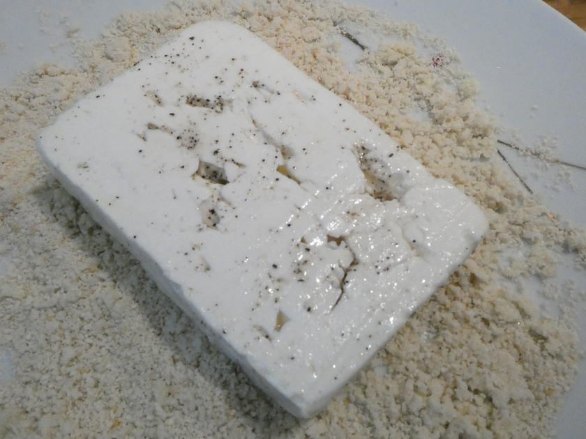 Fetakäse auf Roter Bete Salat - schnell - von Sheeva1960